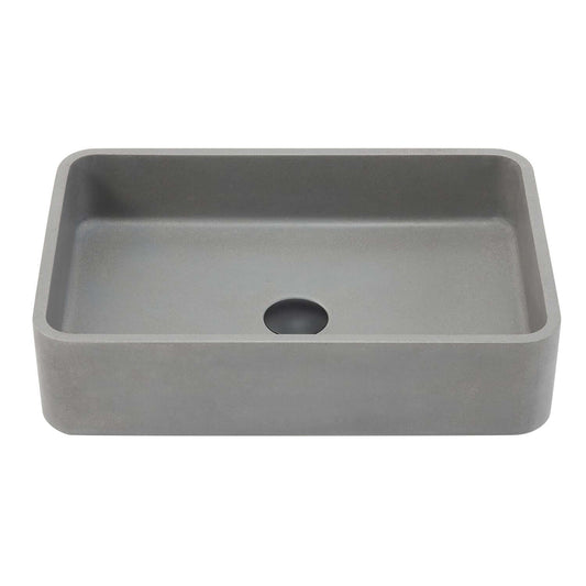 Vinnova Avila Grey Concrete vessel bathroom vanity