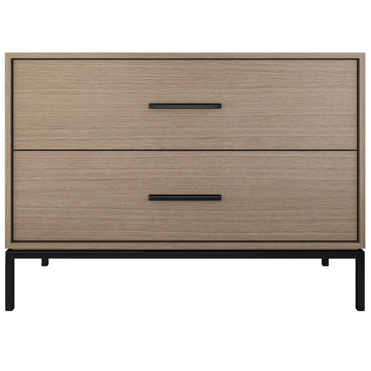 Vanderloc Rift White Oak Two-Drawer Single Bath Vanity