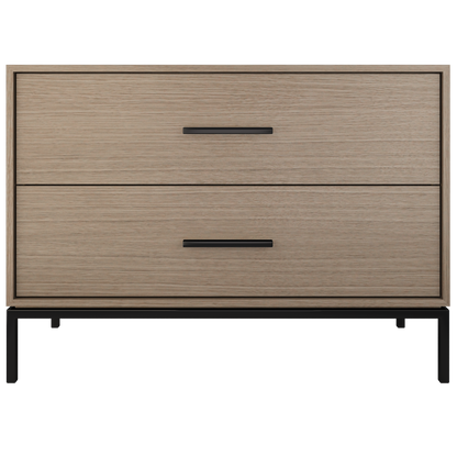 Vanderloc Rift White Oak Two-Drawer Single Bath Vanity
