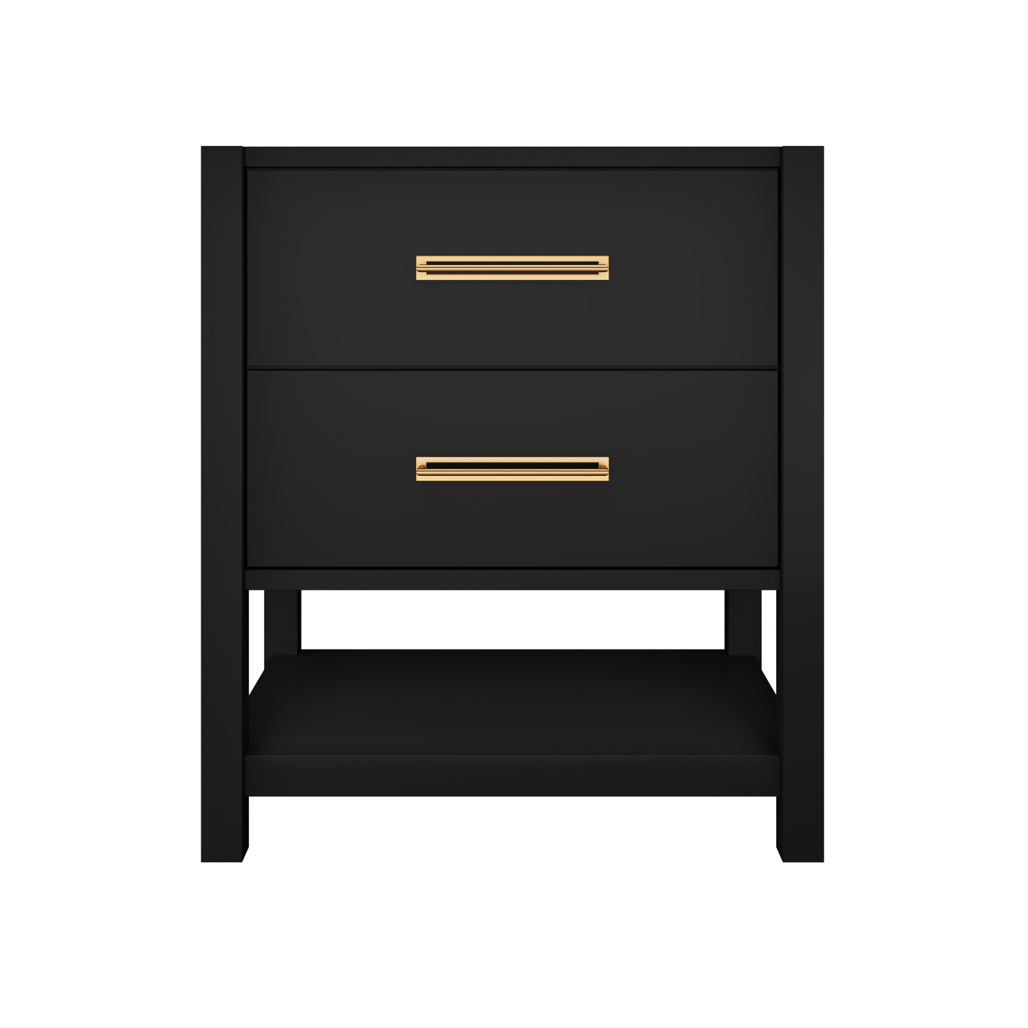 Vanderloc Kiawah Two-Drawer Single Bath Vanity — 30 Inch