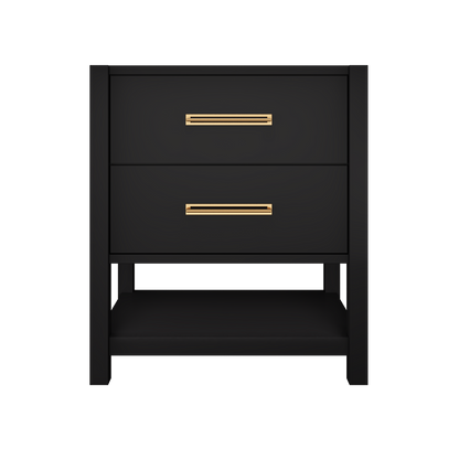 Vanderloc Kiawah Two-Drawer Single Bath Vanity — 30 Inch