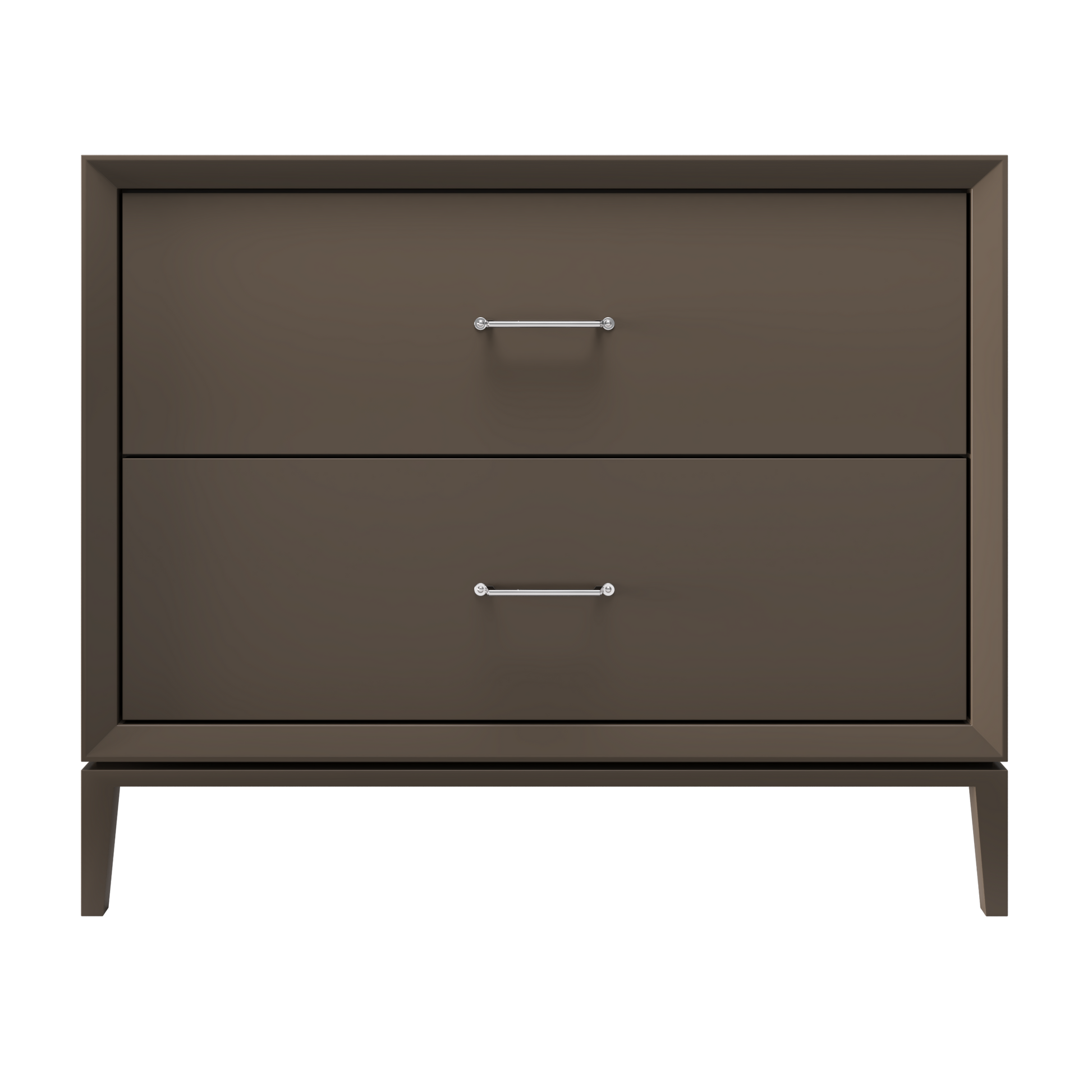 Vanderloc Alexandra Two-Drawer Single Sink 42" - Truffle PC
