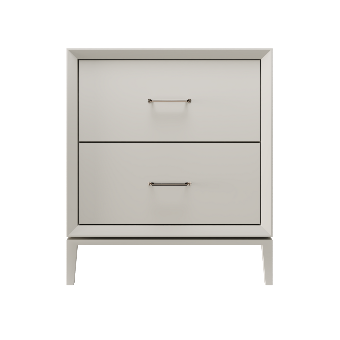 Alexandra 2-Drawer 30" Single Vanity - Vintage Taupe / Satin Nickel