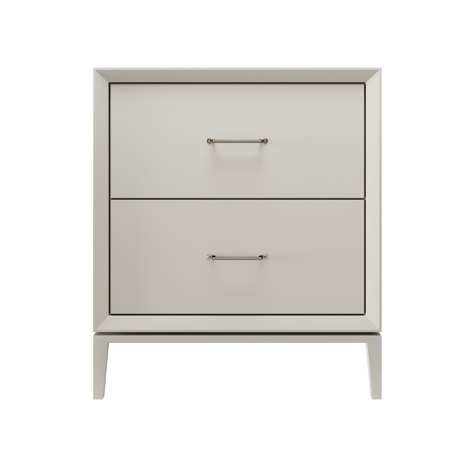Alexandra 2-Drawer 30" Single Vanity - Vintage Taupe / Satin Nickel