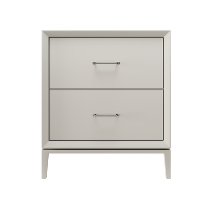 Alexandra 2-Drawer 30" Single Vanity - Vintage Taupe / Satin Nickel