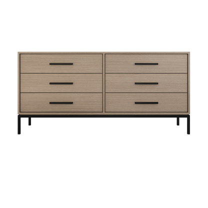 Vanderloc Rift White Oak Double Drawer Bath Vanity