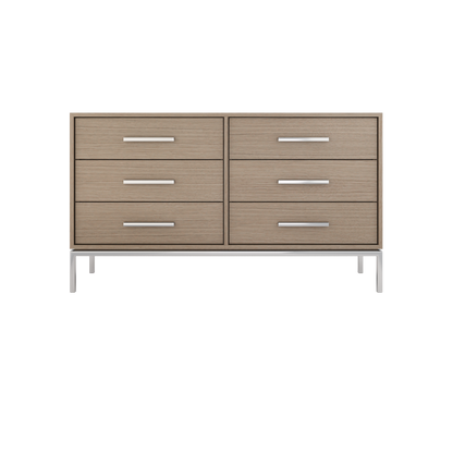 Vanderloc Rift White Oak Double Drawer Bath Vanity