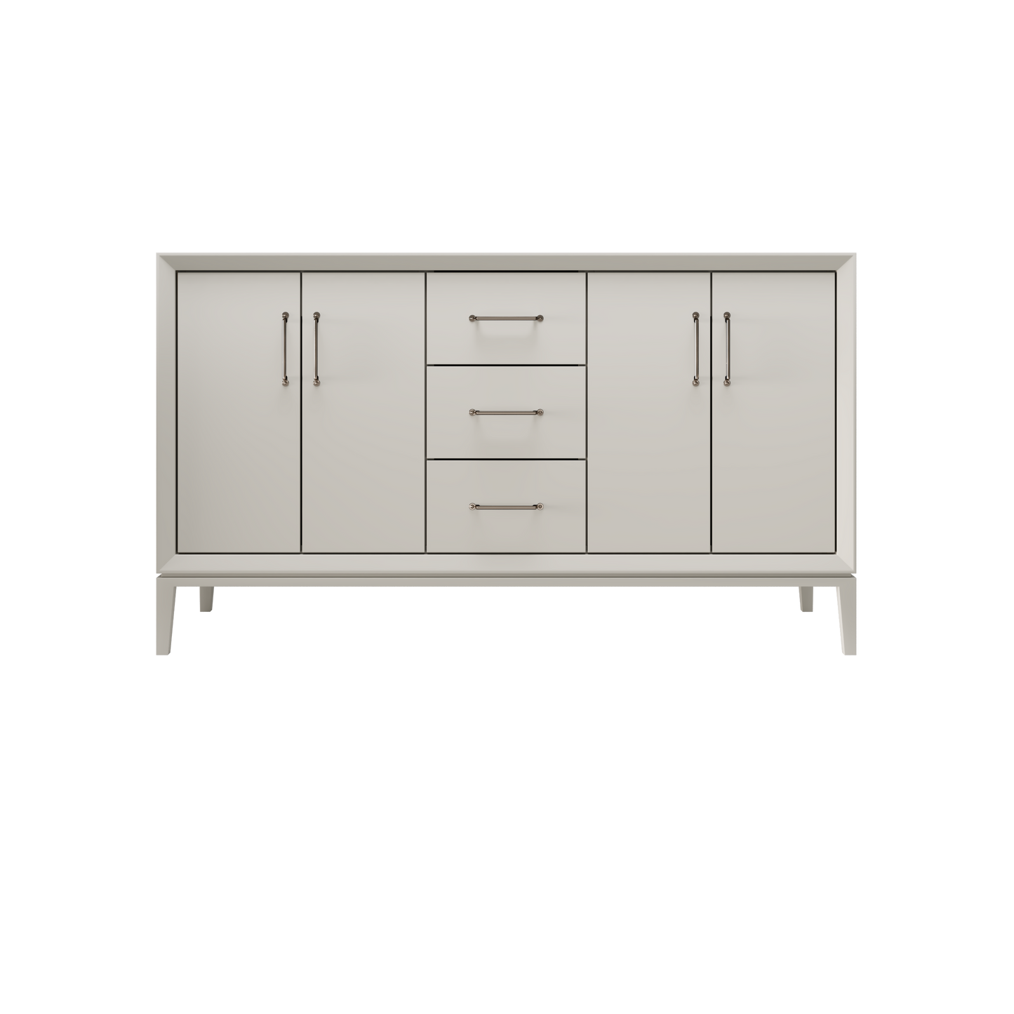 Vintage Taupe / 60" Wide / Satin Nickel