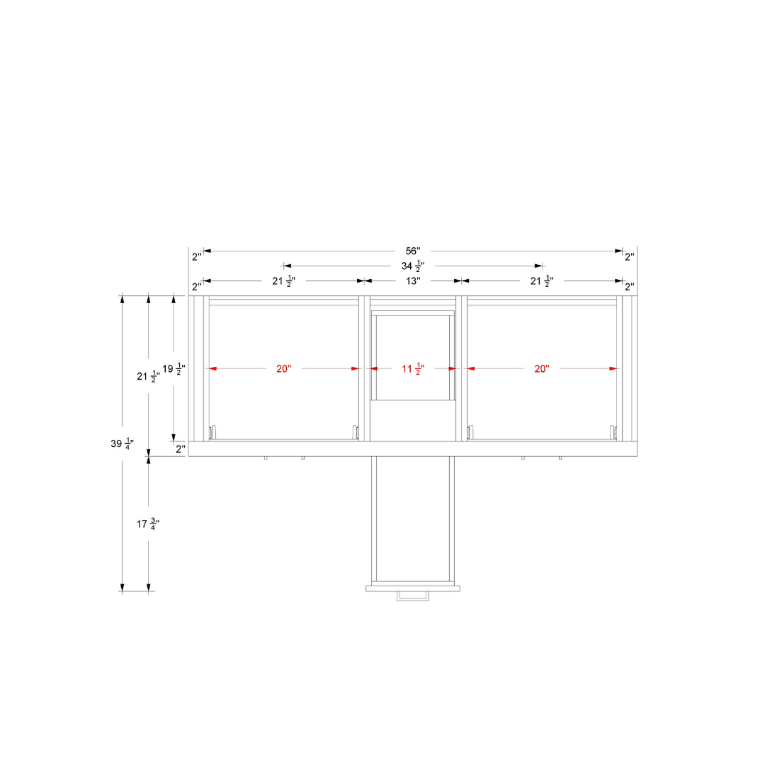 Vanderloc Avalon Double Bath bathroom vanity — view 25
