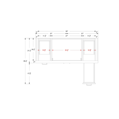 Vanderloc Avalon Single Extra Wide Bath Vanity (Add Top & Faucet)