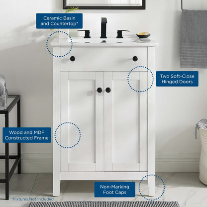 Modway, Nantucket 24" Bathroom Vanity