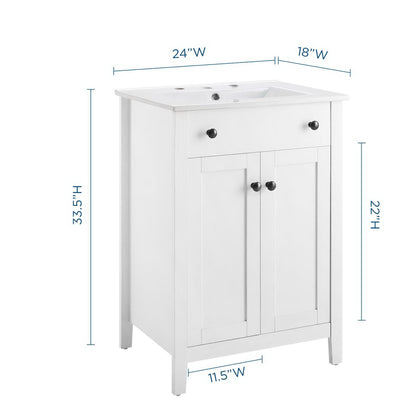 Modway, Nantucket 24" Bathroom Vanity