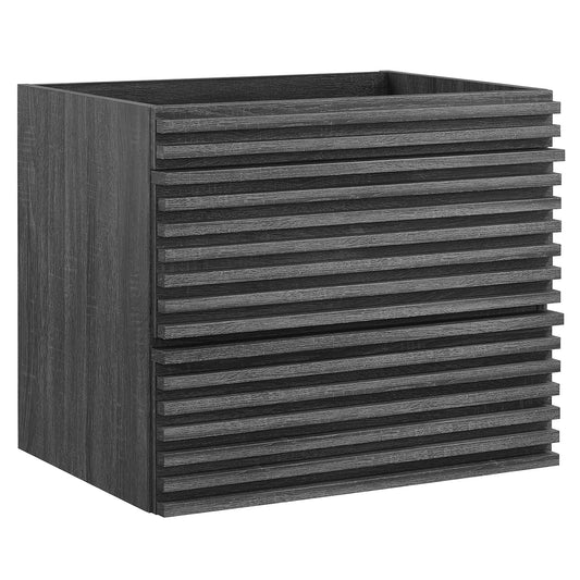 Modway, Render 24" Wall-Mount Bathroom Vanity Cabinet (Sink Basin Not Included)