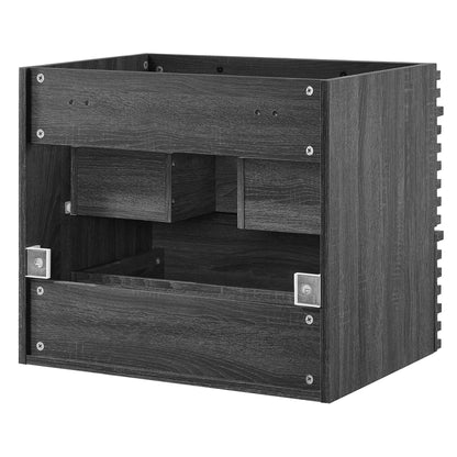Modway, Render 24" Wall-Mount Bathroom Vanity Cabinet (Sink Basin Not Included)
