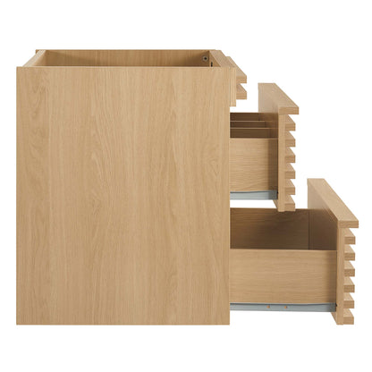 Modway, Render 24" Wall-Mount Bathroom Vanity Cabinet (Sink Basin Not Included)
