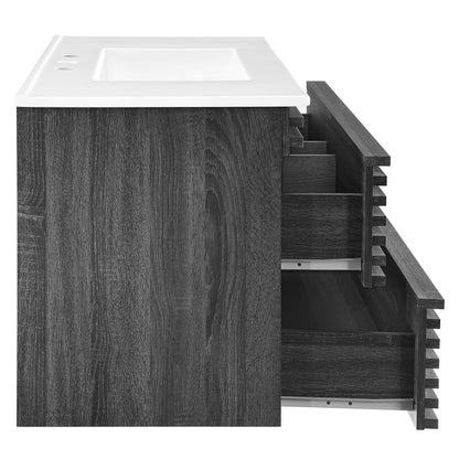 Modway, Render 36" Wall-Mount Bathroom Vanity