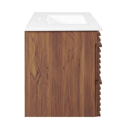 Modway, Render 36" Wall-Mount Bathroom Vanity