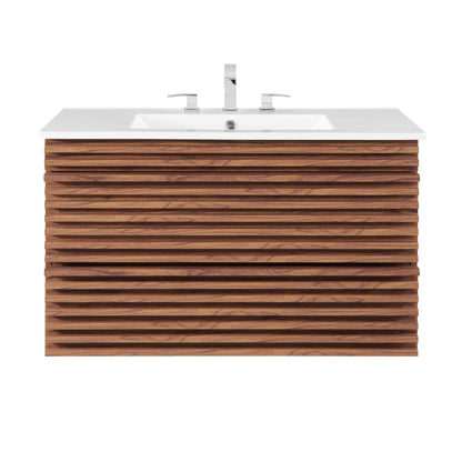 Modway, Render 36" Wall-Mount Bathroom Vanity