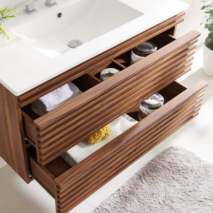 Modway, Render 36" Wall-Mount Bathroom Vanity