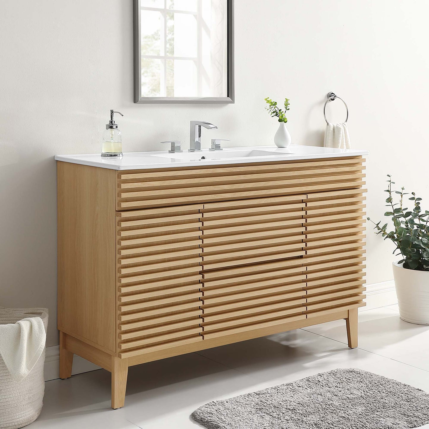 Modway, Render 48" Single Sink Bathroom Vanity
