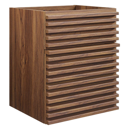 Modway, Render 18" Wall-Mount Bathroom Vanity Cabinet (Sink Basin Not Included)