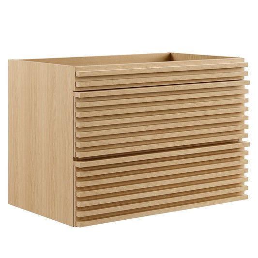 Modway, Render 30" Wall-Mount Bathroom Vanity Cabinet (Sink Basin Not Included)