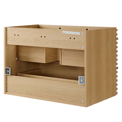 Modway, Render 30" Wall-Mount Bathroom Vanity Cabinet (Sink Basin Not Included)