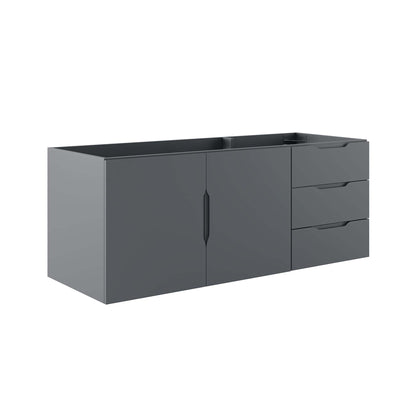Modway, Vitality 48" Double or Single Sink Compatible (Not Included) Bathroom Vanity Cabinet
