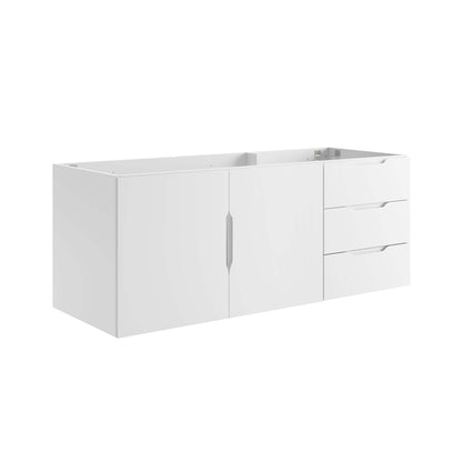 Modway, Vitality 48" Double or Single Sink Compatible (Not Included) Bathroom Vanity Cabinet