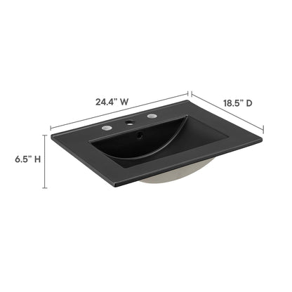 Modway, Cayman 24" Bathroom Sink