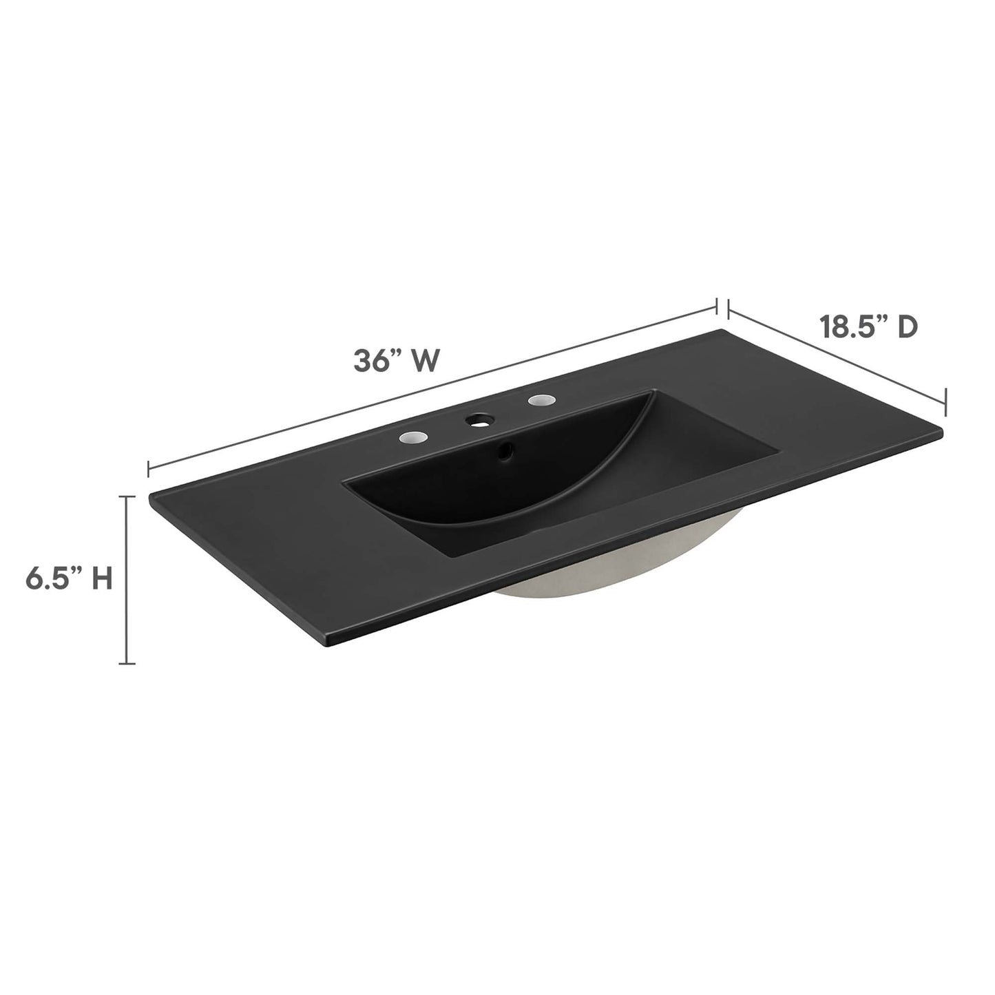 Modway, Cayman 36" Bathroom Sink