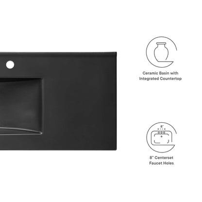 Modway, Cayman 48" Single Basin Bathroom Sink