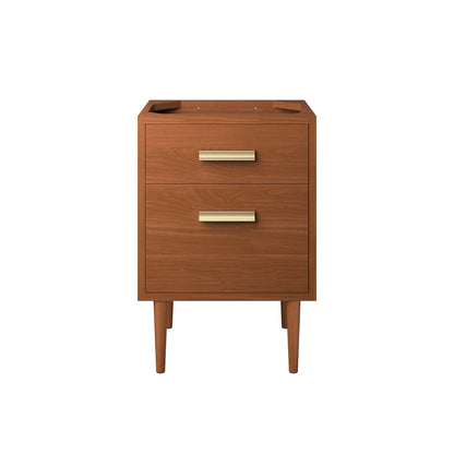Modway, Cassia 24" Teak Wood Bathroom Vanity Cabinet (Sink Basin Not Included)
