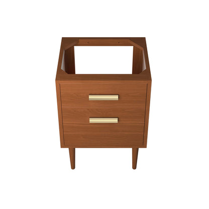 Modway, Cassia 24" Teak Wood Bathroom Vanity Cabinet (Sink Basin Not Included)