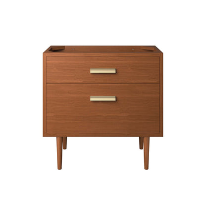 Modway, Cassia 36" Teak Wood Bathroom Vanity Cabinet (Sink Basin Not Included)
