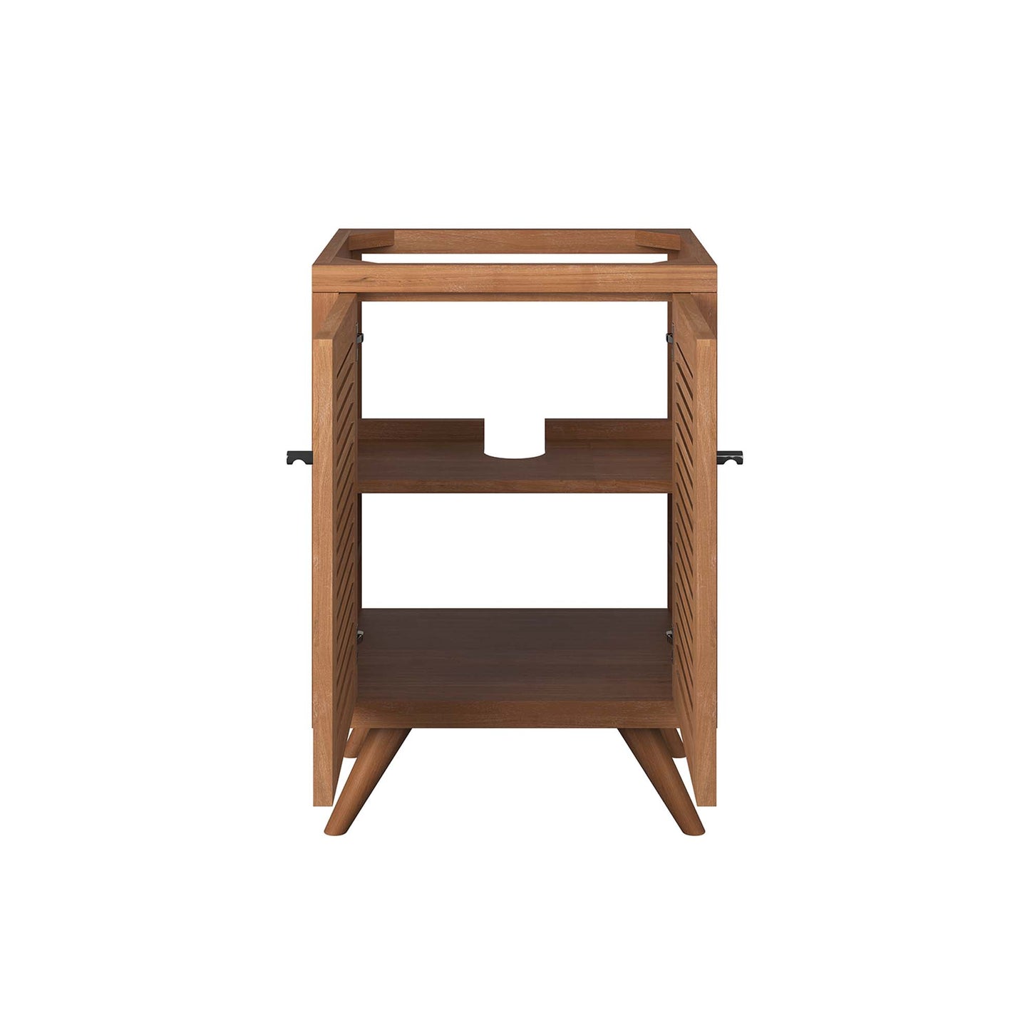 Modway, Birdie 24" Teak Wood Bathroom Vanity Cabinet (Sink Basin Not Included)