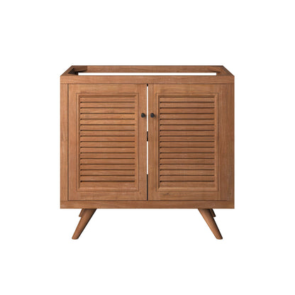 Modway, Birdie 36" Teak Wood Bathroom Vanity Cabinet (Sink Basin Not Included)