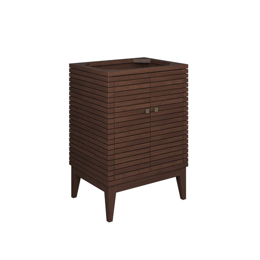 Modway, Ledger 24" Wood Bathroom Vanity Cabinet