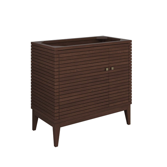 Modway, Ledger 36" Wood Bathroom Vanity Cabinet (Sink Basin Not Included)