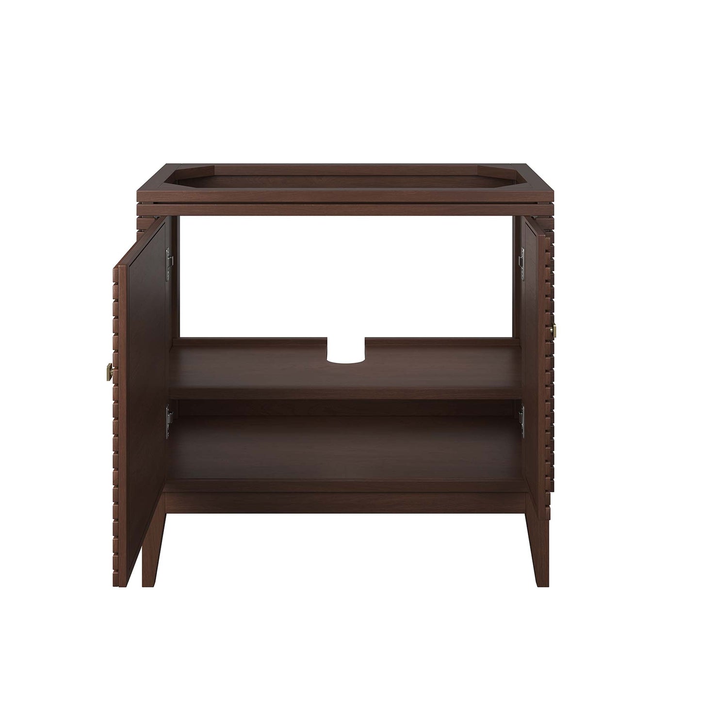 Modway, Ledger 36" Wood Bathroom Vanity Cabinet (Sink Basin Not Included)