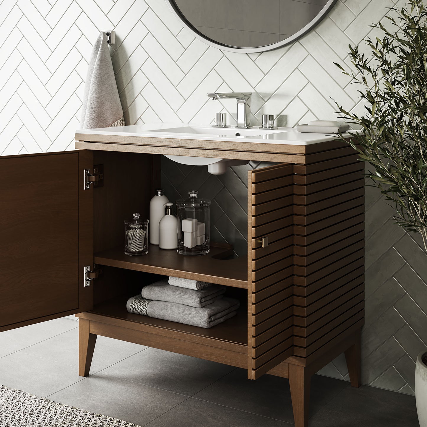 Modway, Ledger 36" Bathroom Vanity