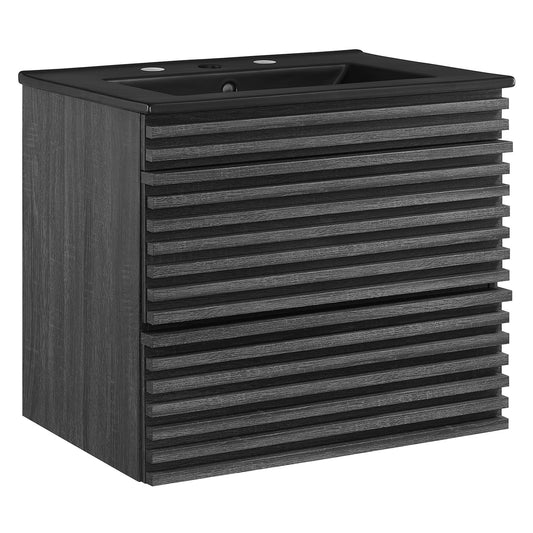 Modway, Render 24" Wall-Mount Bathroom Vanity