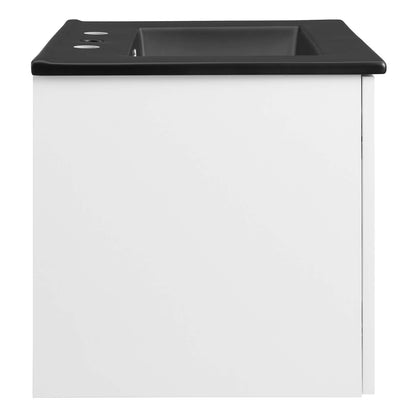 Modway, Maybelle 24" Wall-Mount Bathroom Vanity