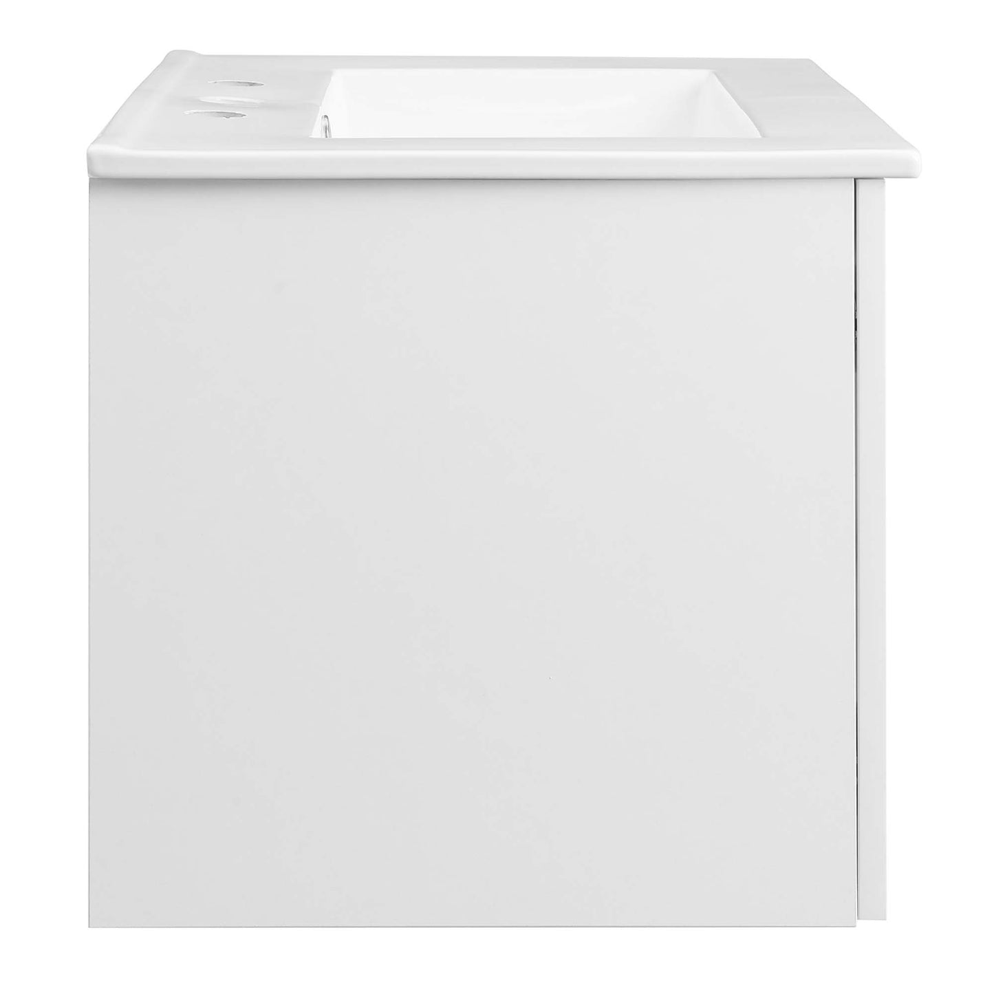 Modway, Maybelle 24" Wall-Mount Bathroom Vanity