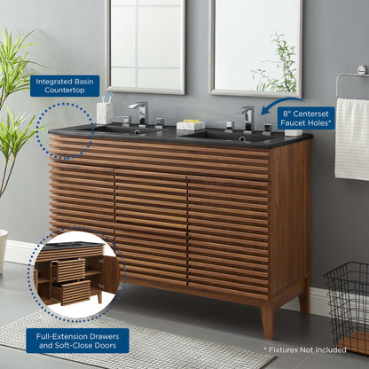 Modway, Render 48" Double Sink Bathroom Vanity