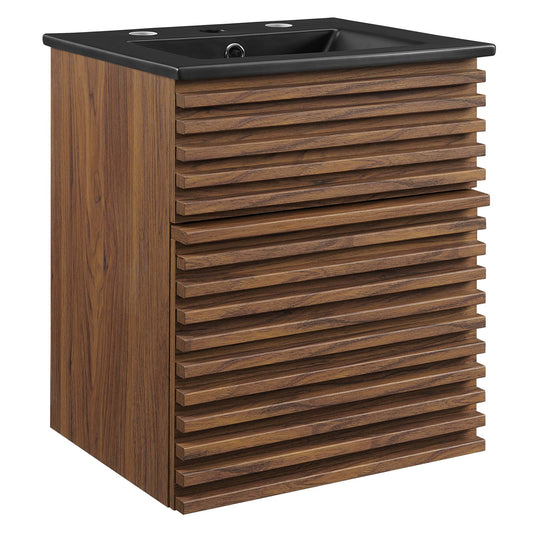 Modway, Render 18" Wall-Mount Bathroom Vanity