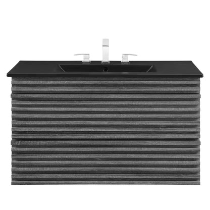 Modway, Render 36" Wall-Mount Bathroom Vanity
