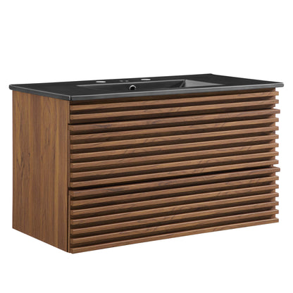 Modway, Render 36" Wall-Mount Bathroom Vanity
