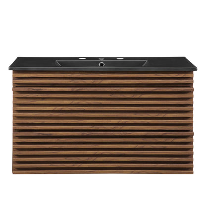 Modway, Render 36" Wall-Mount Bathroom Vanity