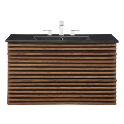 Modway, Render 36" Wall-Mount Bathroom Vanity